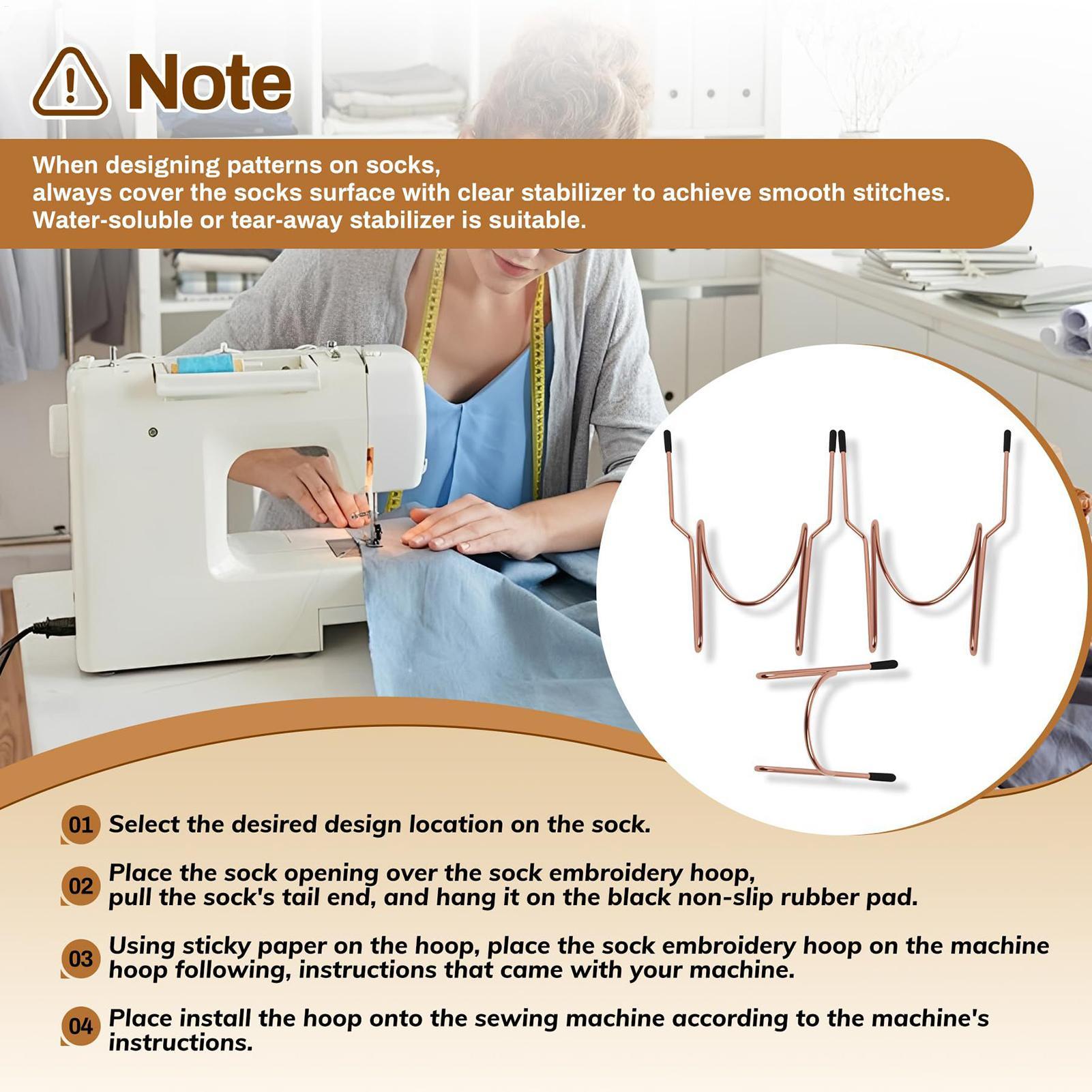 Aro para calcetines para máqui - Embroidery Needle reseña y precio
