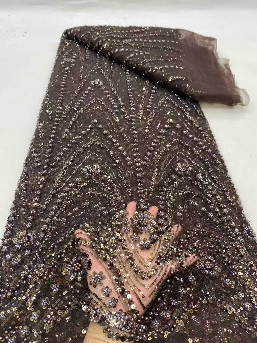 2026 tela de encaje de tul con - Embroidery Net Fabric reseña y precio