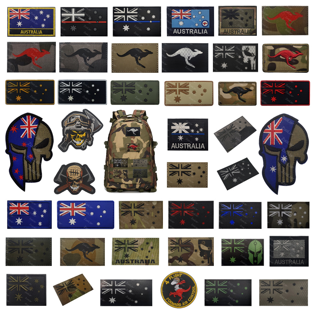 Venta caliente bandera austral - Embroidery Australia reseña y precio