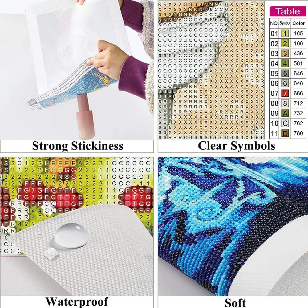 Pintura de diamante 5D, perezo - Embroidery Australia reseña y precio