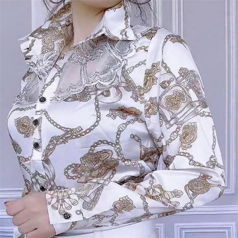 Camisas de gasa de encaje de m - Embroidery Uniform reseña y precio