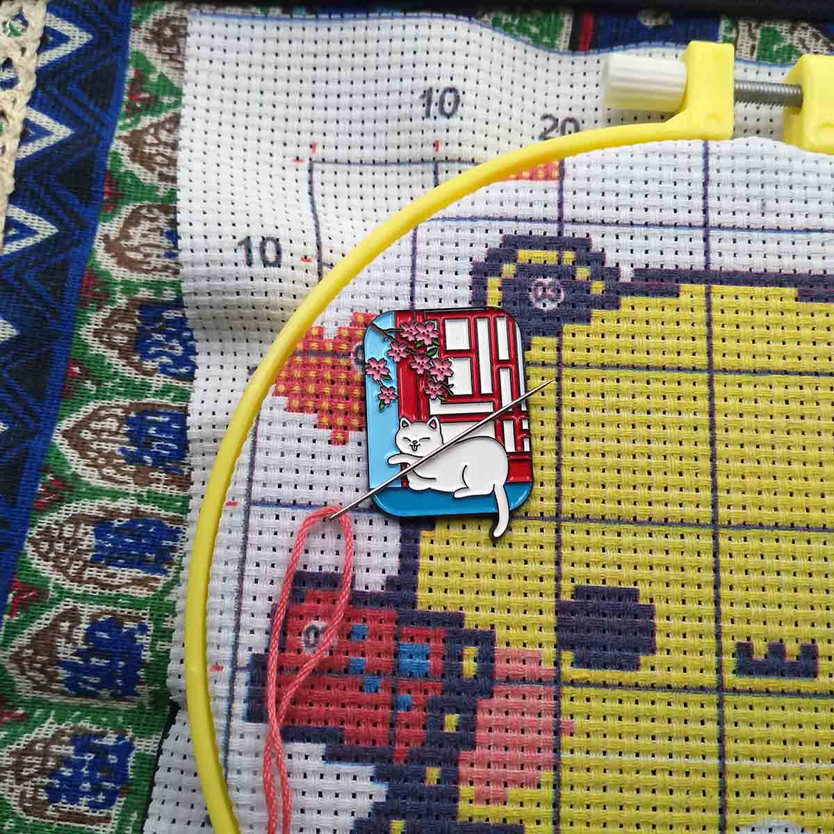 Portaagujas Magnético con Dise - Needle Minder Magnet reseña y precio