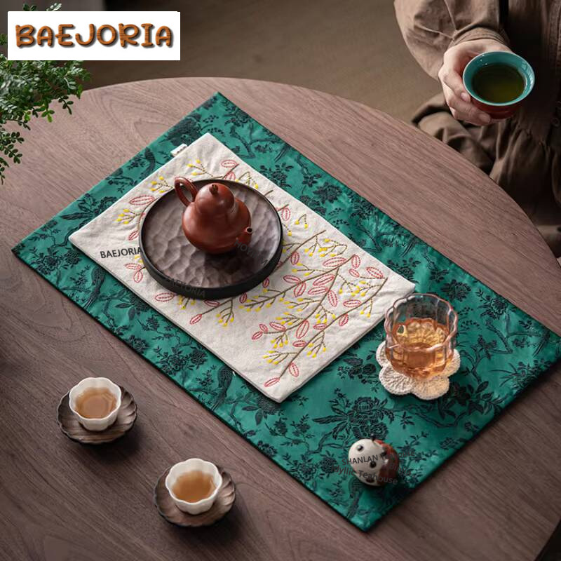 Paño de Té de Lona Bordado a M - Embroidery Towel reseña y precio