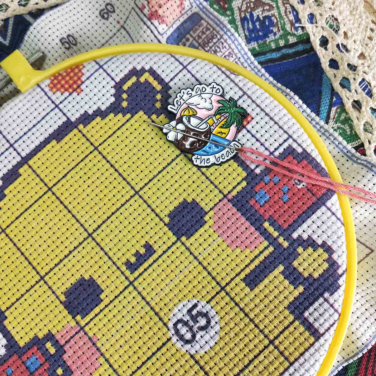 Portaagujas Magnético con Dise - Needle Minder Magnet reseña y precio
