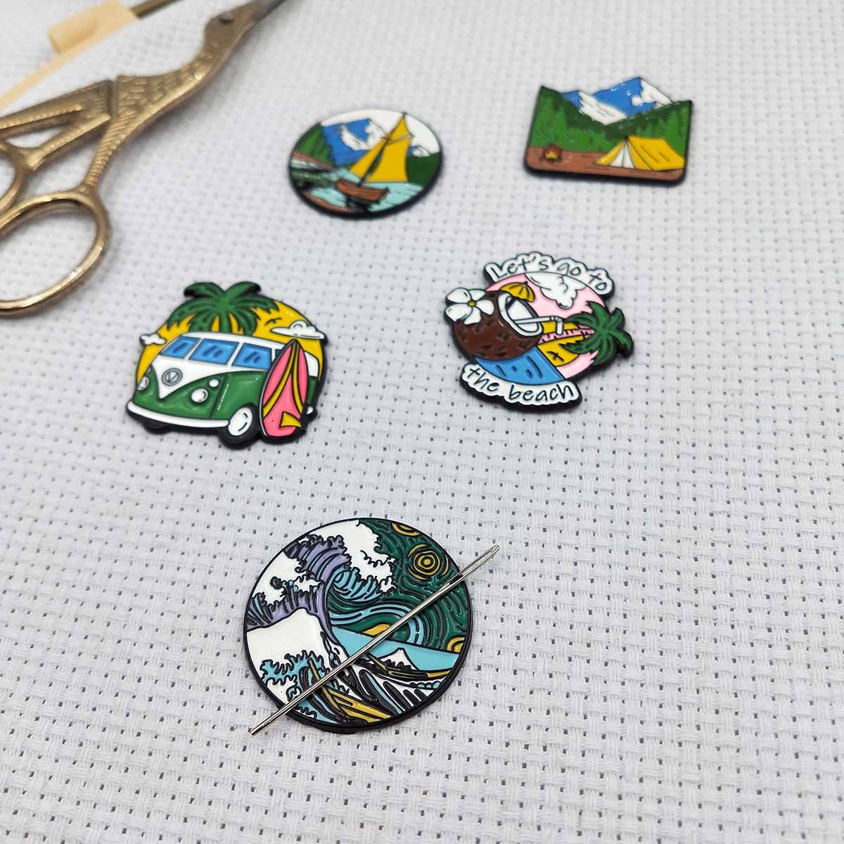 Portaagujas Magnético con Dise - Needle Minder Magnet reseña y precio