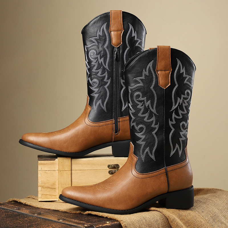 NUEVAS Botas Altas para Hombre - Embroidery Stitches reseña y precio