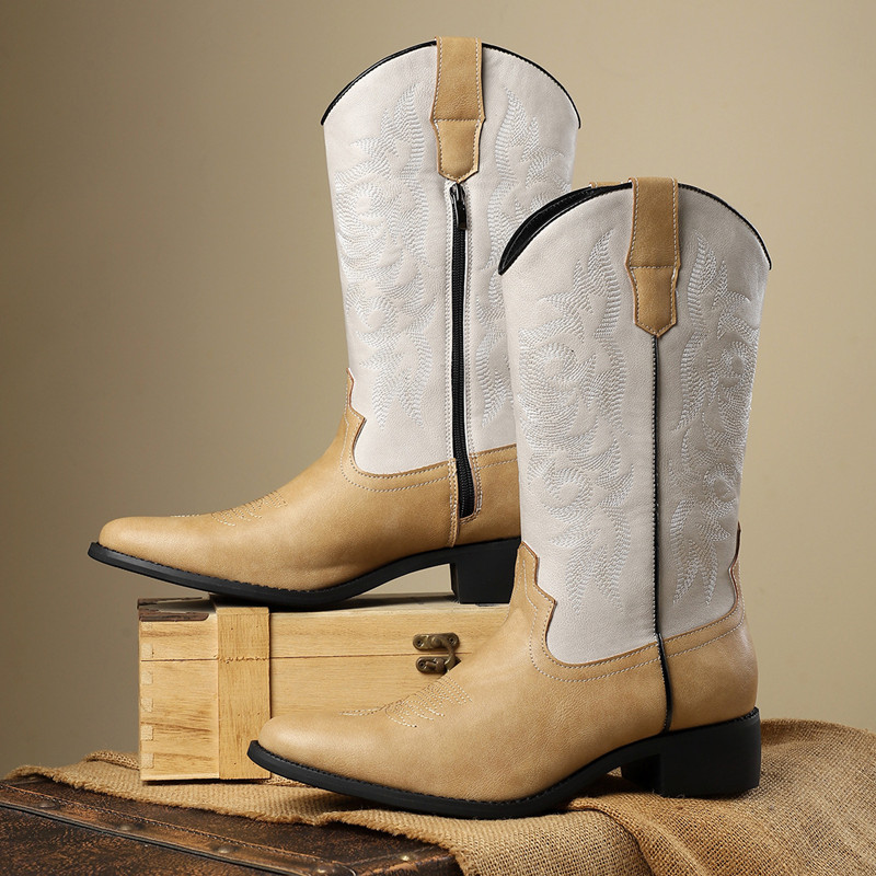 NUEVAS Botas Altas para Hombre - Embroidery Stitches reseña y precio