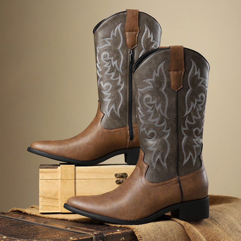 NUEVAS Botas Altas para Hombre - Embroidery Stitches reseña y precio