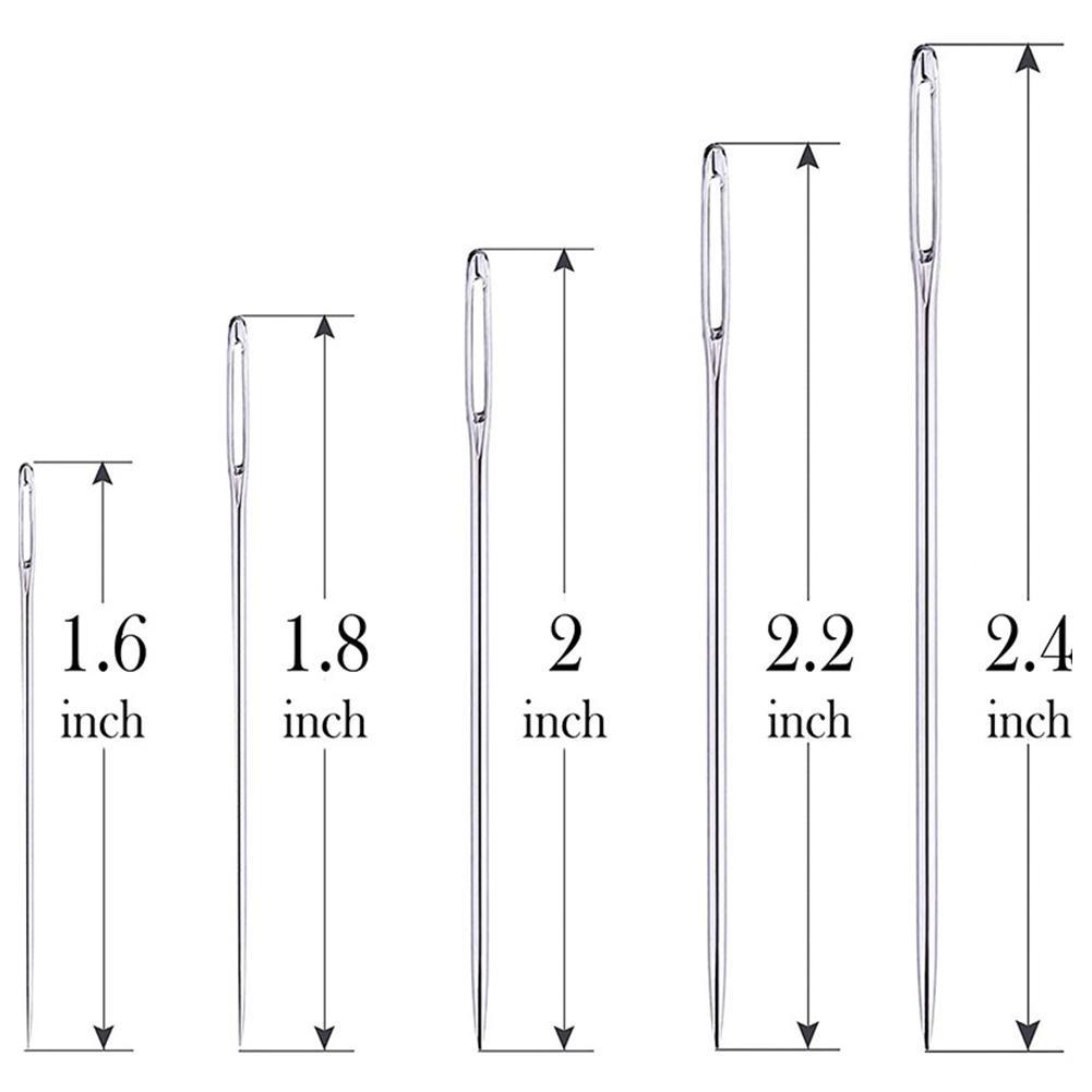 25 uds agujas de coser de ojo  - Embroidery Needle reseña y precio