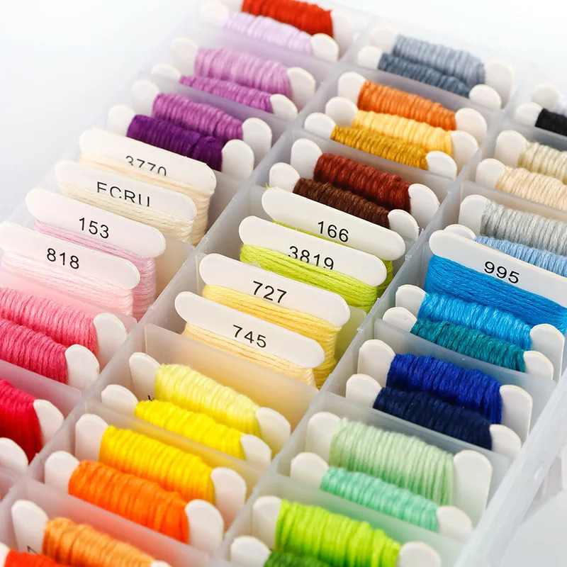 Kit de Hilos de Bordar 100% Al - Embroidery Stitches reseña y precio