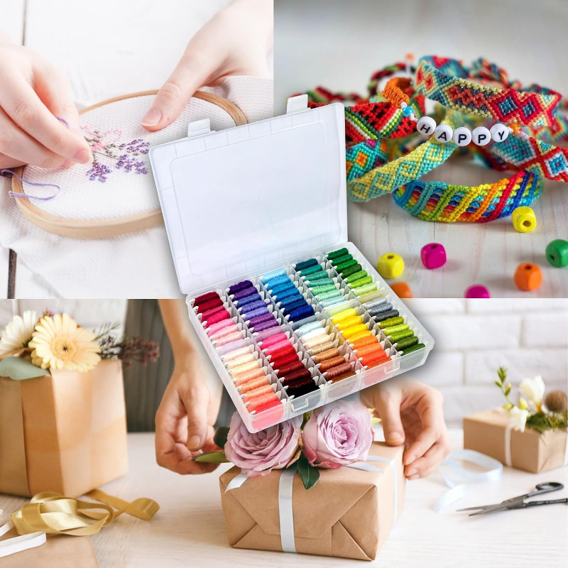 Kit de Hilos de Bordar 100% Al - Embroidery Stitches reseña y precio