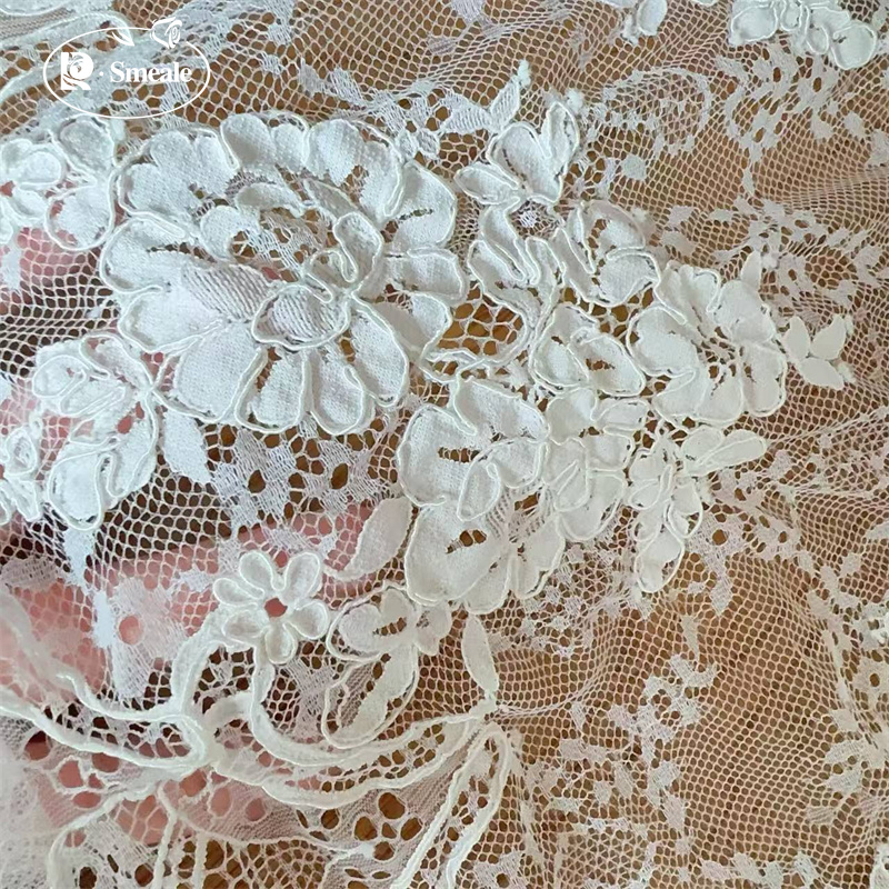 3 metros. Tela de encaje de al - Embroidery White reseña y precio
